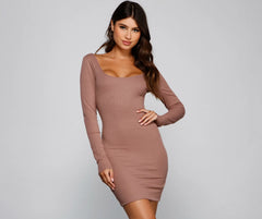 Finding Inspo Scoop Neck Mini Dress