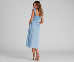 Effortless Style Moves Midi Dress