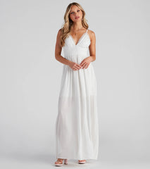 Boho Breeze Crochet Maxi Dress