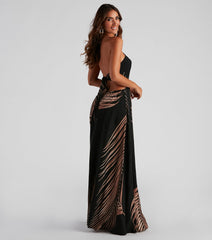 Island Hopping Tropical Maxi Dress