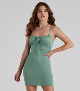 Picnic Perfect Gingham Mini Dress