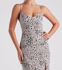 Fiercely Stylish Leopard Print Maxi Dress