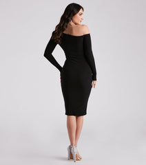 Time To Slay Bodycon Midi Dress