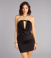 Showstopper Slinky Cowl Dress Dress