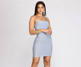 Bring The Glitter Mini Dress