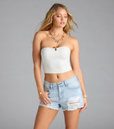 Sunny Day Bestie Crop Tube Top
