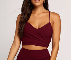 Start A Conversation Crop Top