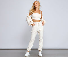 Trendsetting Babe Cropped Tank