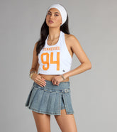 Halftime Crush Tennessee® Jersey Halter Top