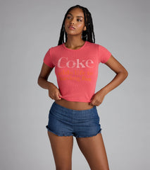 Coke ® Graphic Crop Tee