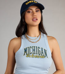 Michigan Wolverines™ Winner Ribbed Tank Top