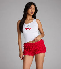 Too Sweet Alpha Phi Cherry Tank Top