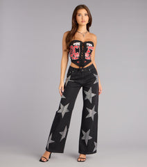 Ultra Game NBA Houston Rockets Corset Top