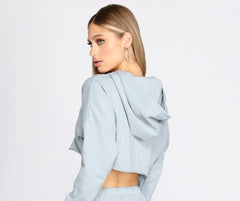 Sunday Funday Lounge Crop Top