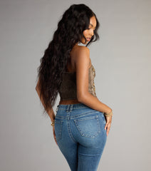 Boho Muse Embroidered Corset Top