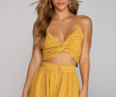 Getaway Today Crop Top