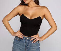 Absolute Bombshell Strapless Corset Top
