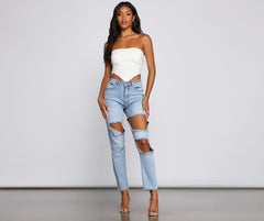 Curves Ahead Tube Top