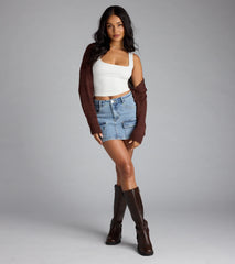 Cutie Pie Knit Bolero Sweater