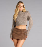 Weekend Edit Mock Neck Sweater