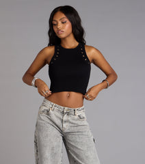 Streetwear Vibes Crop Tank Top