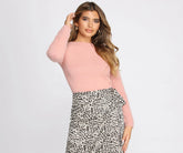 Bat Those Lashes Crop Top