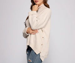 So Cozy Oversized Chenille Sweater