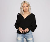 Cozy And Casual Peplum Sweater