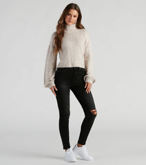 Autumn Feels Turtle Neck Sweater