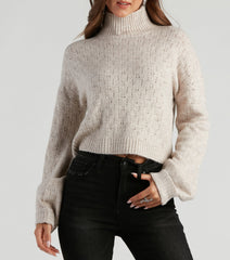 Autumn Feels Turtle Neck Sweater