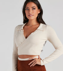 Wrap My Mind Around Knit Sweater