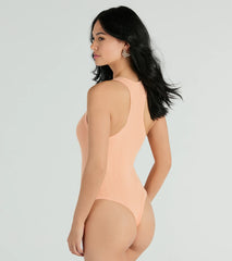 Sweet Crush Crew Neck Racerback Bodysuit