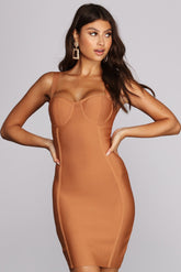 Babe In A Bandage Dress