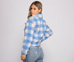 Pretty in Plaid Wubby Jacket