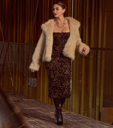 Glam Aura Faux Fur Jacket