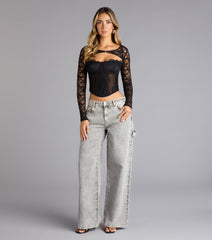 Delicate Edge Lace Bolero