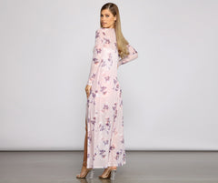 Mesmerizing Moments Mesh Floral Duster