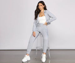 Cute And Casual Zip-Up Hoodie