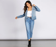 Sherpa Lined Denim Jacket