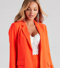 She's A Bold Babe Woven Blazer