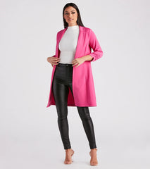 Styled For Success Long Blazer