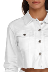 Denim Dreams Cropped Jacket