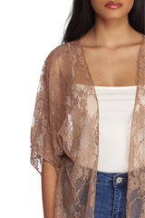 Flirty In Lace Kimono