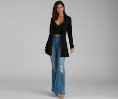 She's A Boss Trench Coat