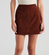 Fall Fave Corduroy Mini Skirt