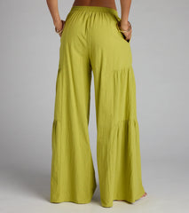 Take Me Away High-Rise Palazzo Pants