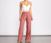 Spring Fling Lace Top Jumpsuit