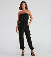 Fashion Cadet Cargo Jumpsuit
