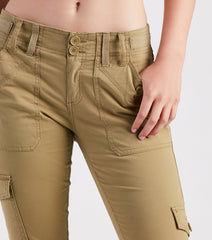 On The Low-Rise Cargo Flare Pants