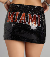 U Already Know Sequin Miamiâ„¢ Mini Skirt